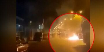 Στιγμιότυπο από τα επεισόδια (φωτ.: glomex)