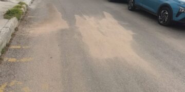 Το σημείο όπου δολοφονήθηκε ο 43χρονος άνδρας από τη Χαλκίδα (πηγή: psaxna.gr)