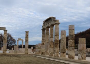 Άποψη του ανακτόρου (φωτ.: Υπουργείο Πολιτισμού)
