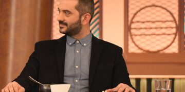 Ο Λεωνίδας Κουτσόπουλος στο πλατό του MasterChef (φωτ.: star.gr)