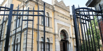 Το Γενί Τζαμί της Θεσσαλονίκης, πρώην αρχαιολογικό μουσείο (φωτ.: ΑΠΕ-ΜΠΕ / PIXEL  / Σωτήρης Μπαρμπαρούσης)