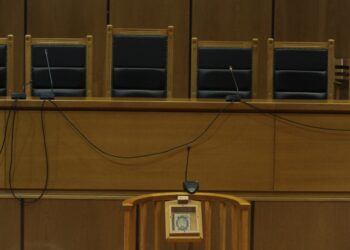 Δικαστικά έδρανα  (φωτ. αρχείου: EUROKINISSI /Τατιάνα Μπόλαρη)