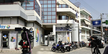 Η είσοδος του ΑΤ των Αγίων Αναργύρων (φωτ.: EUROKINISSI / Μιχάλης Καραγιάννης)