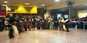 Το χορευτικό τμήμα του Συλλόγου κέρδισε τις εντυπώσεις, το 2024 (φωτ. αρχείου: Χαρά Κουρκουρίκη)