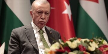 Ο Τούρκος πρόεδρος Ρετζέπ Ταγίπ Ερντογάν στην Άγκυρα (φωτ.: EPA / Necati Savas)