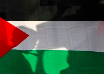 Η σημαία της Παλαιστίνης (φωτ.: EPA / Rolex Dela Rena)