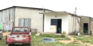 Η κτηνοτροφική μονάδα στην οποία συνέβη το περιστατικό (φωτ.: glomex)