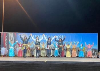 Η Εύξεινος Λέσχη Ν. Καβάλας στο 2ο Φεστιβάλ Παραδοσιακών Χορών «Ολυμπιάδα 2024» (φωτ.: Facebook / Λέσχη Ποντίων Ν. Καβάλας - Έτος Ιδρύσεως 1950)