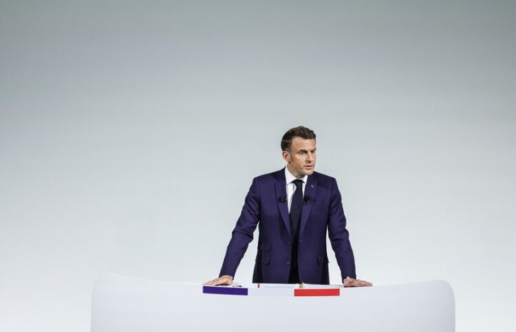 Ο πρόεδρος της Γαλλίας Εμανουέλ Μακρόν (φωτ.: EPA / Teresa Suarez)
