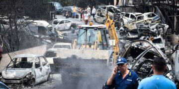 Η επόμενη μέρα στο Μάτι... το 2018 (φωτ. αρχείου: Eurokinissi/Τατιάνα Μπόλαρη)