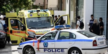 Δολοφονία άνδρα μέσα σε αυτοκίνητο, στη συμβολή των οδών 25ης Μαρτίου και Κρήτης στο Ψυχικό, Τρίτη 2 Ιουλίου 2024 (φωτ.: Eurokinissi / Σωτήρης Δημητρόπουλος)