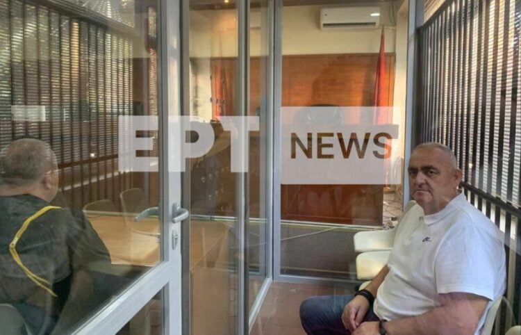 Ο Φρέντι Μπελέρης στο δικαστήριο (φωτ.: ertnews.gr)