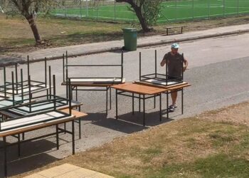 Προετοιμασίες στην Ποντοηράκλεια Κιλκίς (φωτ.: Facebook / Ποντιακός Πολιτιστικός Σύλλογος Ποντοηράκλειας «Διγενής Ακρίτας»)