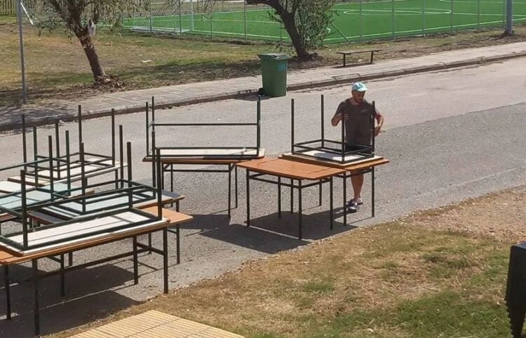 Προετοιμασίες στην Ποντοηράκλεια Κιλκίς (φωτ.: Facebook / Ποντιακός Πολιτιστικός Σύλλογος Ποντοηράκλειας «Διγενής Ακρίτας»)