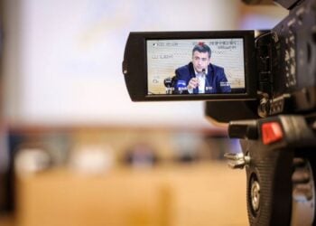 Ο Απόστολος Τζιτζικώστας σε παλιότερη συνέντευξη τύπου στην Περιφέρεια Κεντρικής Μακεδονίας (φωτ.: Περιφέρεια Κεντρικής Μακεδονίας)