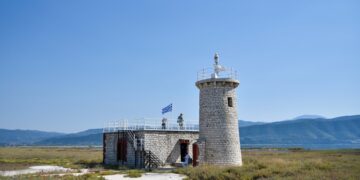 Ο Φάρος της Κόπραινας στην Άρτα (φωτ.: EUROKINISSI/Γιώργος Ευσταθίου)