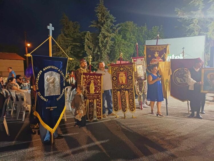 Στιγμιότυπο από το 24ο Γαβούστημα Καππαδοκών που έγινε στην Πλαγιά Κιλκίς (φωτ.: Δήμος Κιλκίς)