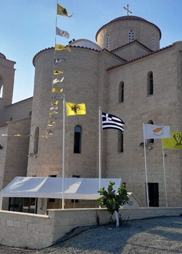 Ο ναός της Παναγίας Σουμελά στο Αλεθρικό της επαρχίας Λάρνακας (φωτ.: Facebook / Charalambos Iordanous)