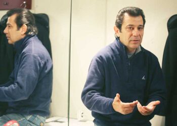 Ο Δάνης Κατρανίδης το 2005 (φωτ.: EUROKINISSI / Βάιος Χασιαλής)
