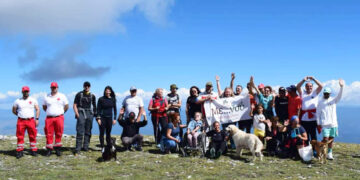 Στιγμιότυπο από παλαιότερη Ορειβατική Δραστηριότητα (φωτ.: Δημήτρης Μπόσκος)