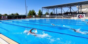 Στιγμιότυπο από τον αγώνα (φωτ.: Δήμος Ωραιοκάστρου)