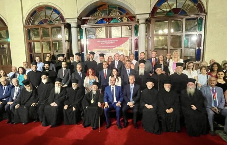 Στιγμιότυπο από τον εορτασμό της έναρξης του νέου εκκλησιαστικού έτους στο Φανάρι (φωτ.: facebook/Γιώργος Κώτσηρας)