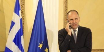 Ο Γιώργος Γεραπετρίτης (φωτ.: EUROKINISSI /Γιώργος Κονταρίνης)