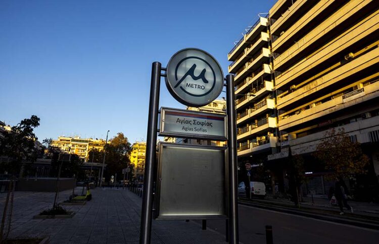 Μία από τις στάσεις του μετρό Θεσσαλονίκης (φωτ.: ΜΟΤΙΟΝΤΕΑΜ / Βασίλης Βερβερίδης)