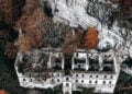 Η Μονή Βαζελώνα σε φθινοπωρινό φόντο (φωτ.: facebook / Trabzon [Yemekler-Coğrafya-Kültür])