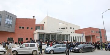 Τα δικαστήρια Πολυγύρου (φωτ. αρχείου: ΜΟΤΙΟΝΤΕΑΜ/Γιώργος Κωνσταντινίδης)