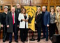 Το ΔΣ της Πανελλήνιας Ομοσπονδίας Ποντιακών Σωματείων (φωτ. αρχείου: ΠΟΠΣ)