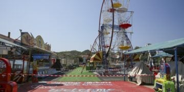 Το μοιραίο λούνα παρκ στη Χαλκιδική όπου σκοτώθηκε ο άτυχος 19χρονος (φωτ. αρχείου: ΜΟΤΙΟΝΤΕΑΜ/ Μιχάλης Παππούς)