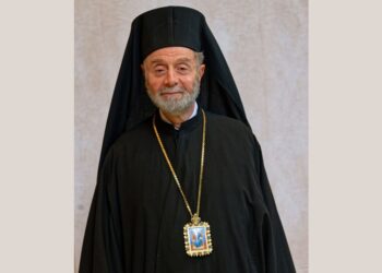 Ο εκλεγείς μητροπολίτης Ατλάντας Σεβαστιανός (φωτ.: GANP/Δημήτριος Πανάγος)