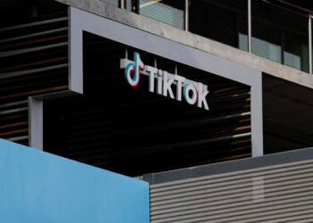 Εξωτερική άποψη της έδρας του TikTok στο Κάλβερ Σίτι της Καλιφόρνια των ΗΠΑ (φωτ.: EPA/Caroline Brehman)