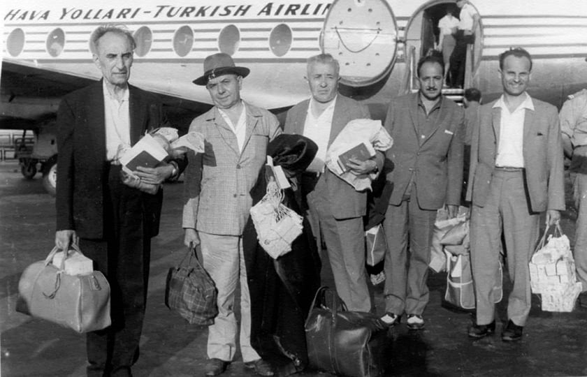 Από τις πλέον χαρακτηριστικές φωτογραφίες της εποχής (πηγή: Οικουμενική Ομοσπονδία Κωνσταντινουπολιτών)