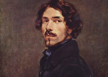 Αυτοπροσωπογραφία του Ευγένειου Ντελακρουά (πηγή: finestresullarte.info)