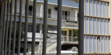 Στιγμιότυπο από τις δικαστικές φυλακές του Κορυδαλλού (φωτ.: EUROKINISSI / Τατιάνα Μπόλαρη)