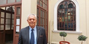 Ο Αγκόπ Κασπαριάν (φωτ.: ΑΠΕ-ΜΠΕ)