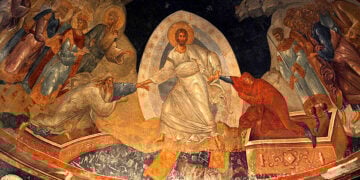 Η συγκλονιστική απεικόνιση της Ανάστασης στη Μονή της Χώρας (πηγή: Joseph Kranak / flickr / commons.wikimedia.org)