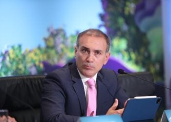 Ο Κωνσταντίνος Φίλης μιλά σε συνέδριο (φωτ. αρχείου: Eurokinissi/Γιάννης Παναγόπουλος)