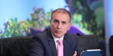 Ο Κωνσταντίνος Φίλης μιλά σε συνέδριο (φωτ. αρχείου: Eurokinissi/Γιάννης Παναγόπουλος)
