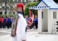 Στο Μνημείο του Αγνώστου Στρατιώτη έγινε η κατάθεση στεφάνων για την 110η επέτειο από τη Γενοκτονία των Αρμενίων (φωτ.: Γιώργος Κονταρίνης / EUROKINISSI)