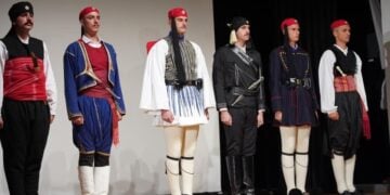 Μέλη της Προεδρικής Φρουράς σε παλιότερη παρουσία τους στη Στουτγάρδη (φωτ.: facebook/Parelasi Stuttgart / Παρέλαση Στουτγάρδης)