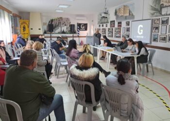 Στιγμιότυπο από τη γενική συνέλευση (φωτ.: facebook/Σύλλογος Ποντίων Πολυκάστρου & Περιχώρων «Οι Ακρίτες»)