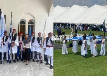 Τσολιάδες και παρέλαση με τη γαλανόλευκη στη Νότια Αφρική (φωτ.: Γενική Γραμματεία Απόδημου Ελληνισμού και Δημόσιας Διπλωματίας)