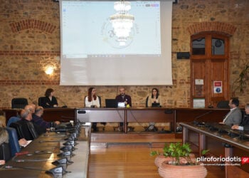 Στιγμιότυπο από την παρουσίαση του Lingua Pontica – Digital Terra (φωτ.: pliroforiodotis.gr)