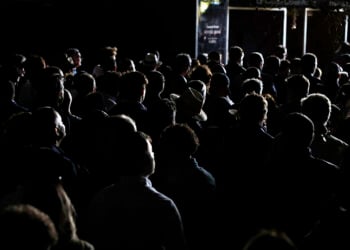 Εντυπωσιακή εικόνα από τη συσκότιση στην Ισπανία (φωτ.: EPA / Chema Moya)