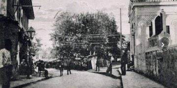Δρόμος στην Τραπεζούντα των αρχών του προηγούμενου αιώνα (φωτ.: wikipedia commons)