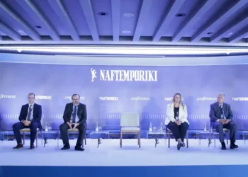 Στιγμιότυπο από το 9ο Ναυτιλιακό Συνέδριο της Ναυτεμπορικής (φωτ.: Papadakis Press)