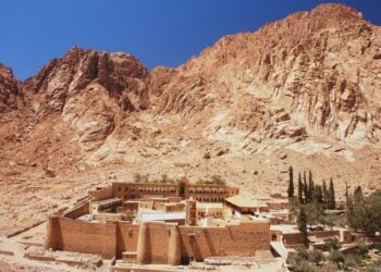 Η Μονής της Αγίας Αικατερίνης Σινά (φωτ.: facebook.com/ArchbishopElpidophoros)